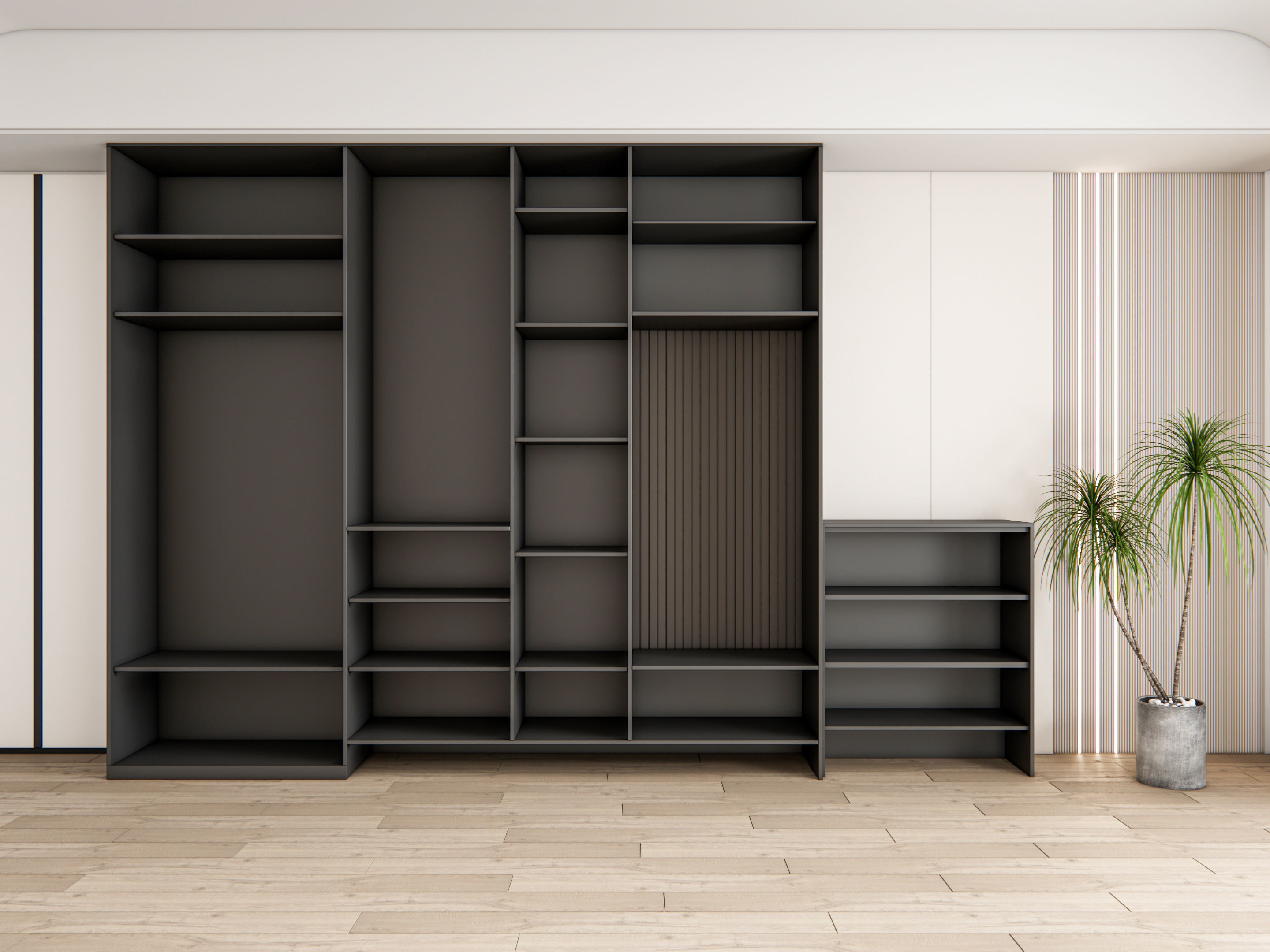 Entryway hallway entrance hall corridor furniture 15 3D model_9