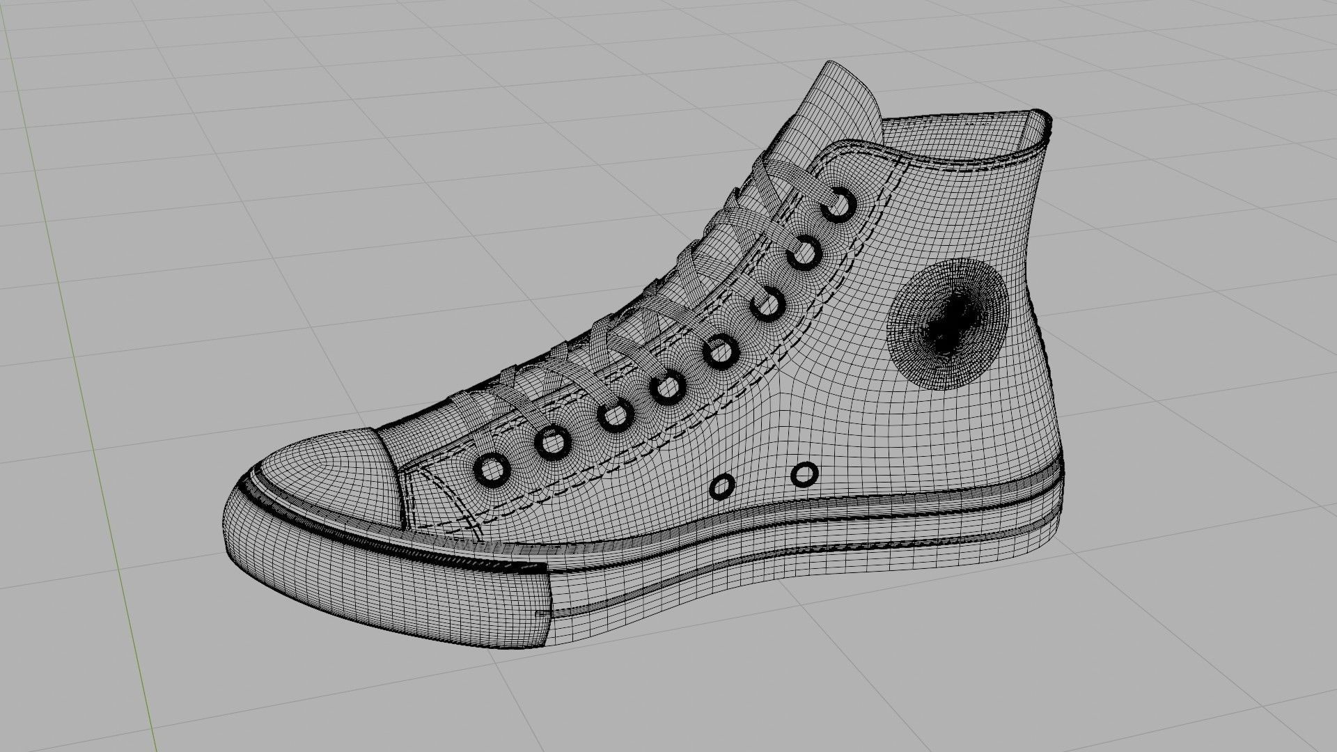 Chuck Taylor All Star Shoes 3D model_10