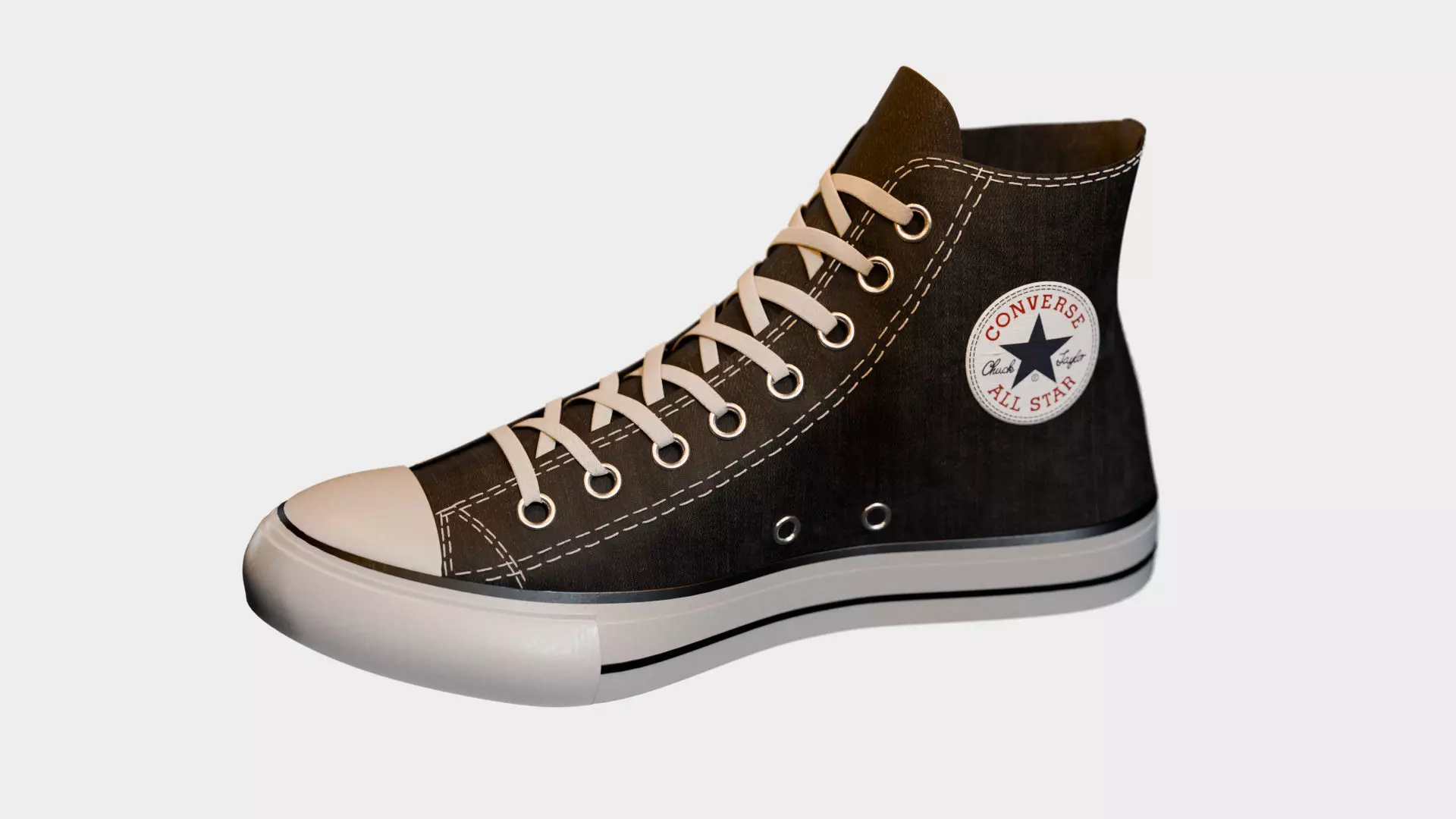 Chuck Taylor All Star Shoes 3D model_0