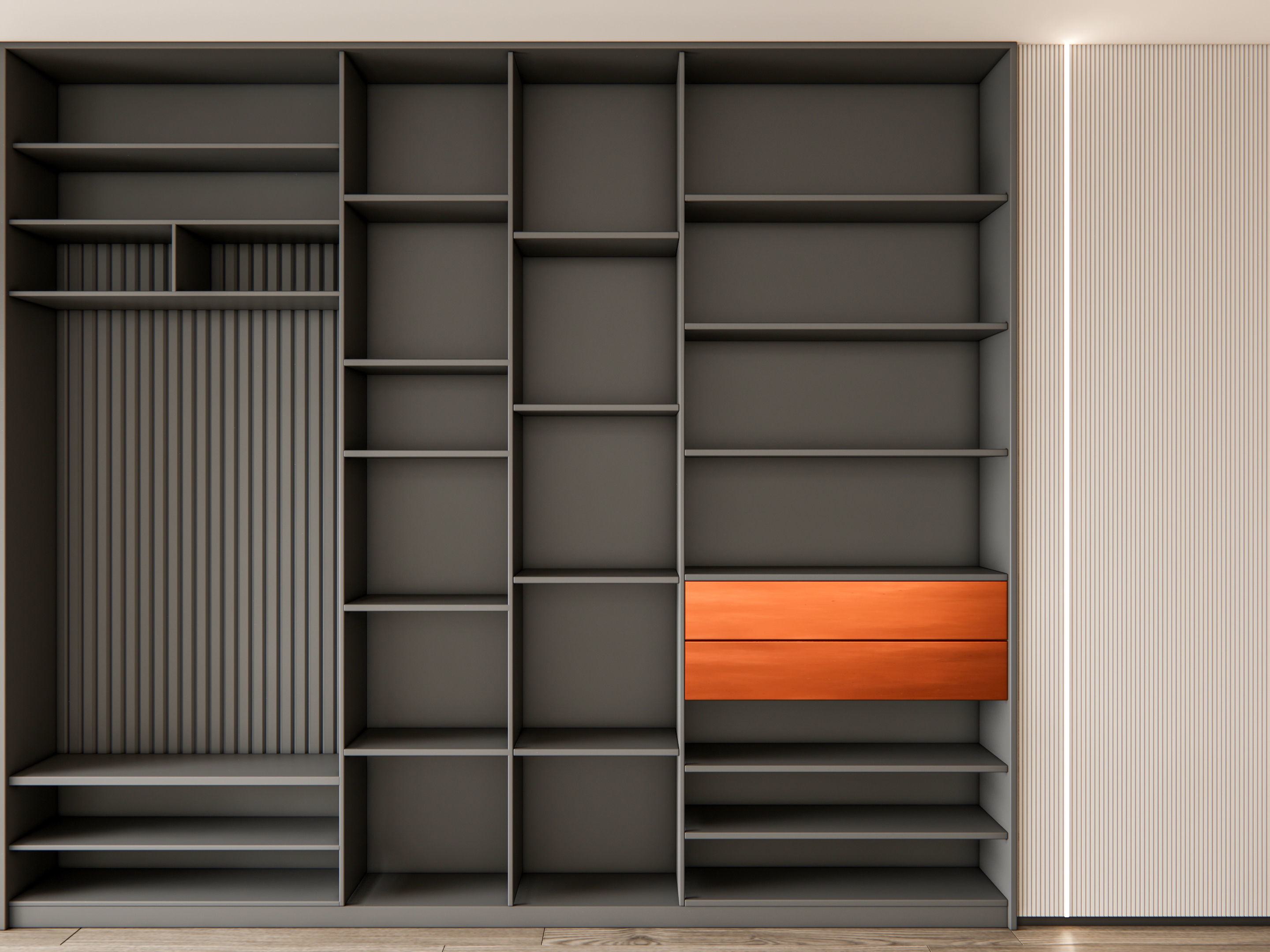 Entryway hallway entrance hall corridor furniture 17 3D model_7