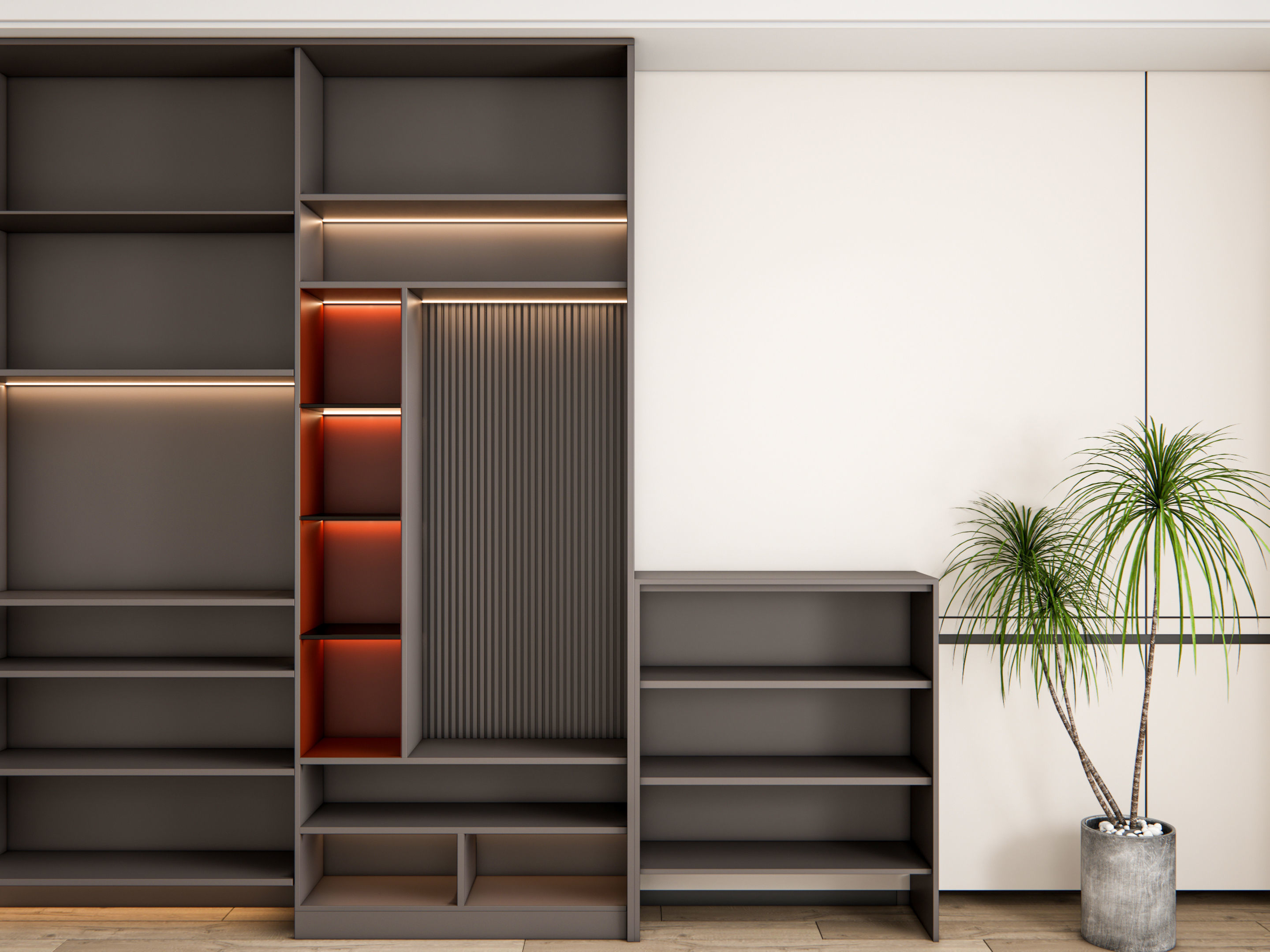 Entryway hallway entrance hall corridor furniture 18 3D model_7