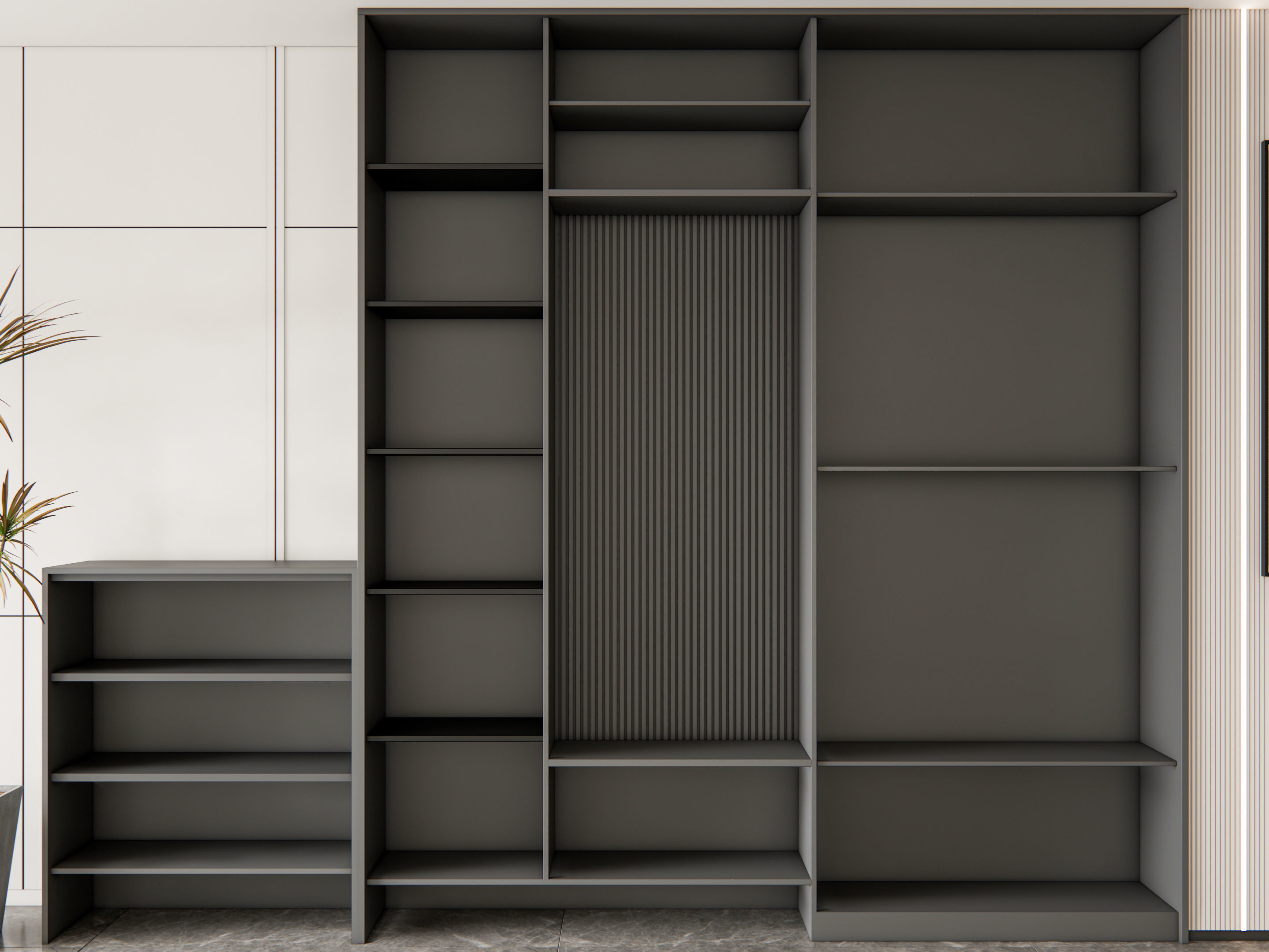 Entryway hallway entrance hall corridor furniture 20 3D model_6