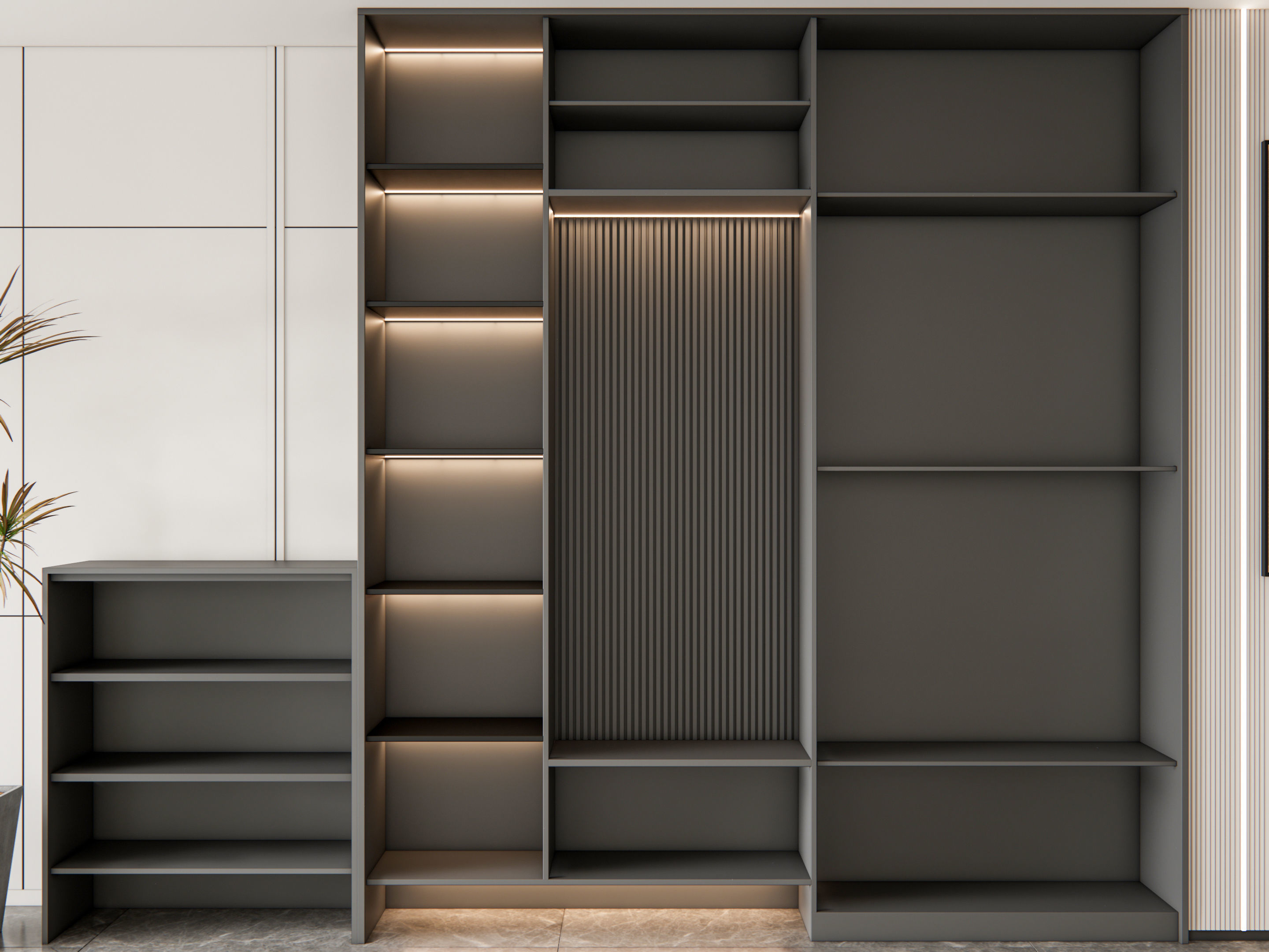 Entryway hallway entrance hall corridor furniture 20 3D model_4