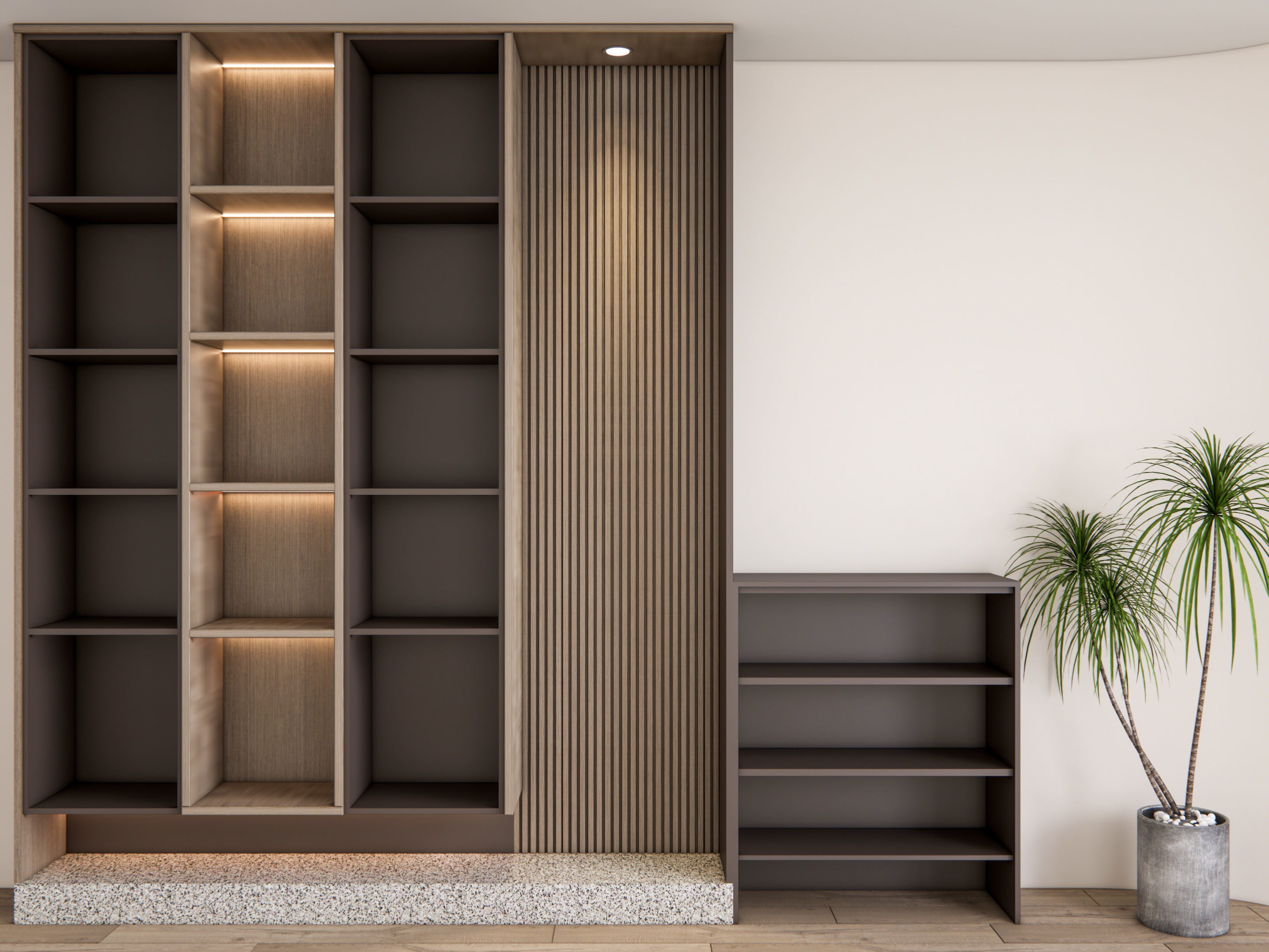 Entryway hallway entrance hall corridor furniture 23 3D model_14