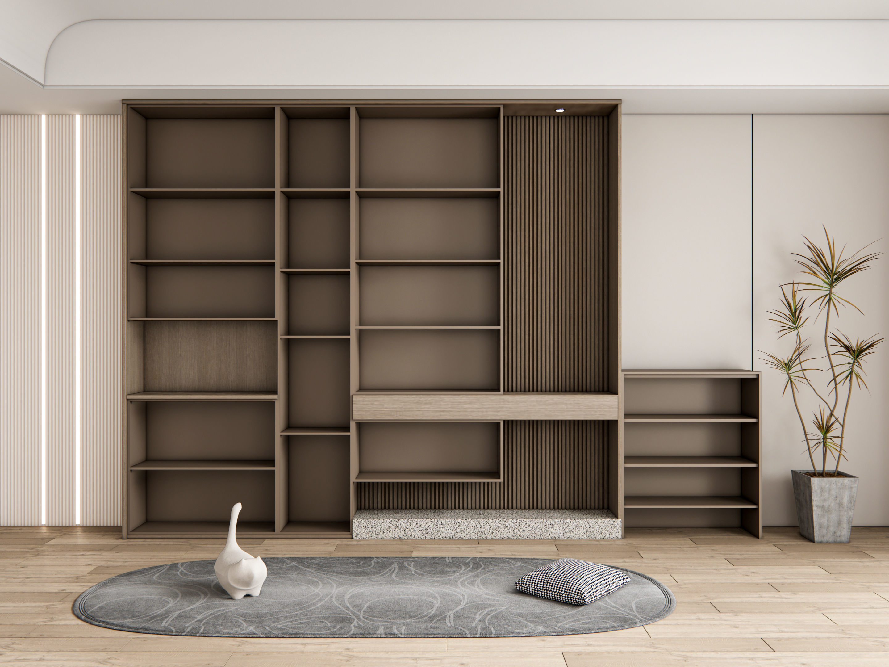 Entryway hallway entrance hall corridor furniture 24 3D model_5