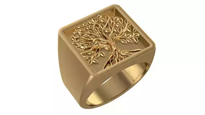 Tree of Life Unisex Ring