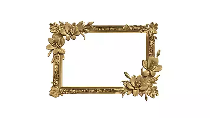 carved frame decor 01