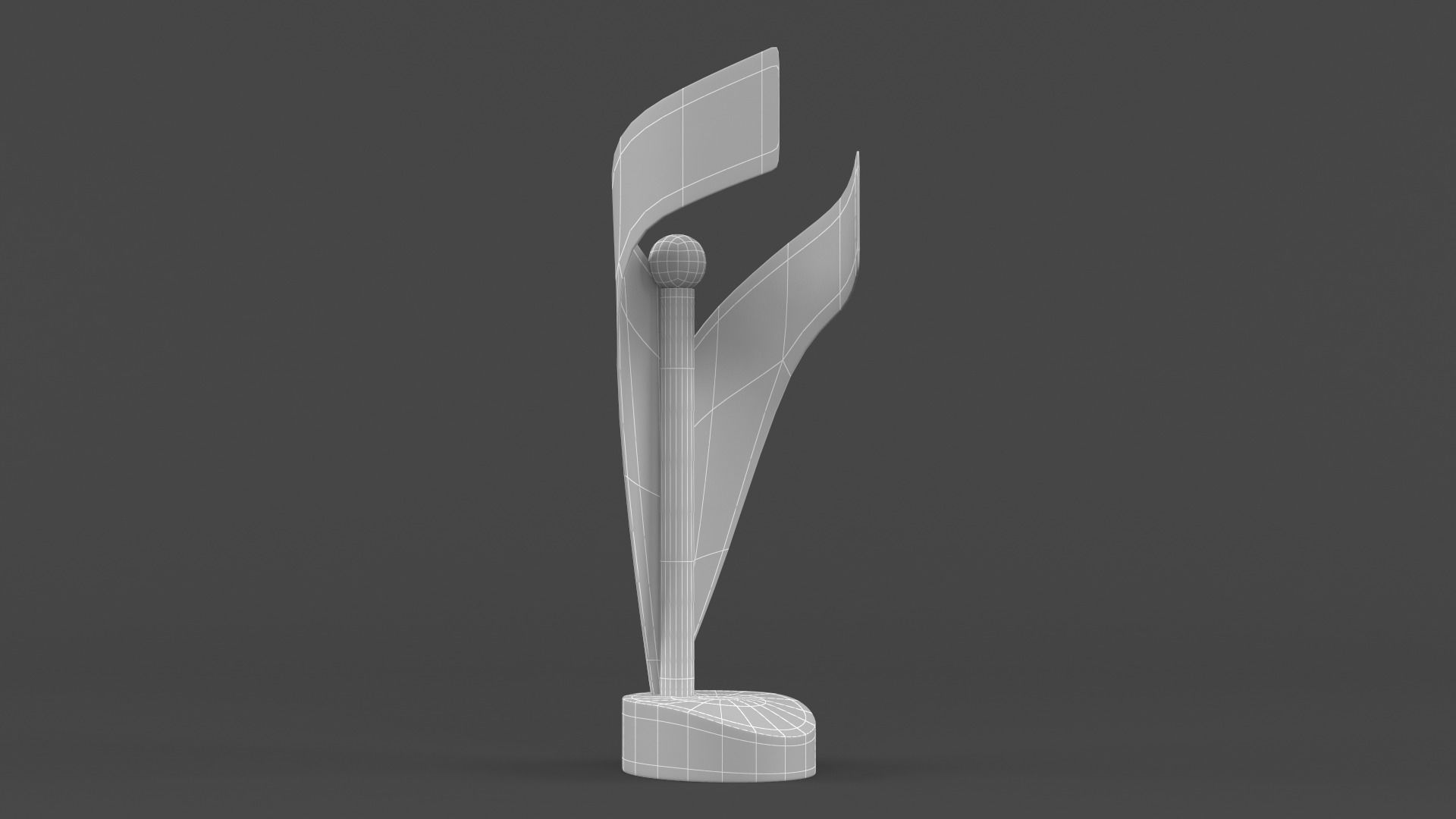 Trophy Cups 3D model_10