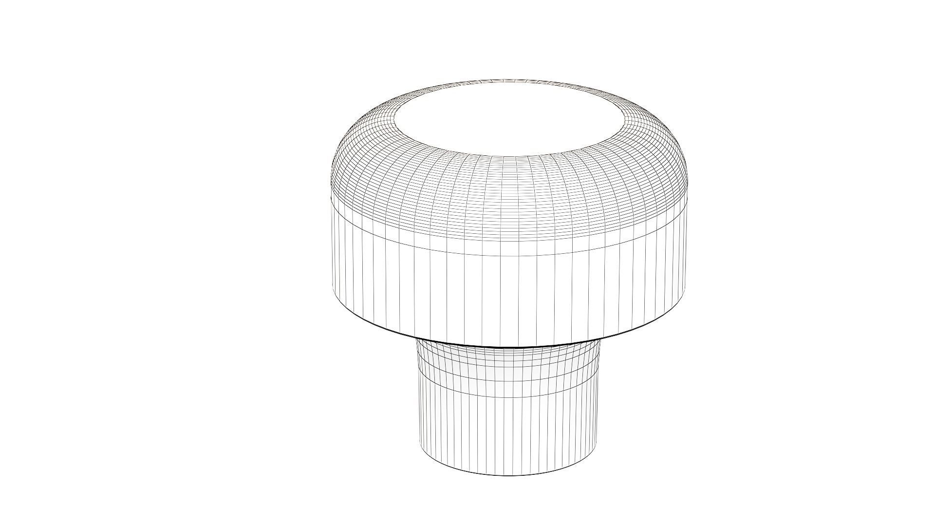 TOAD STOOL 3D model_2