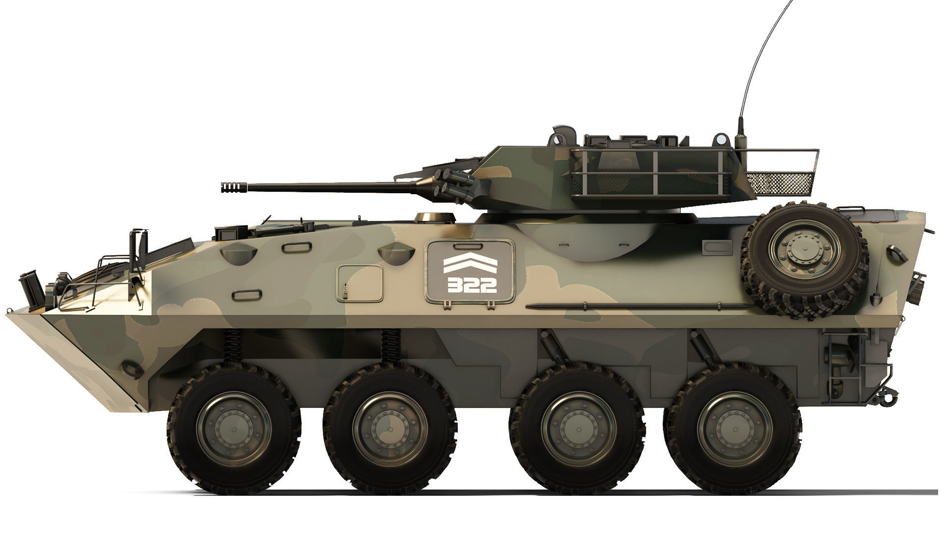 LAV-25 2005 3D model_2