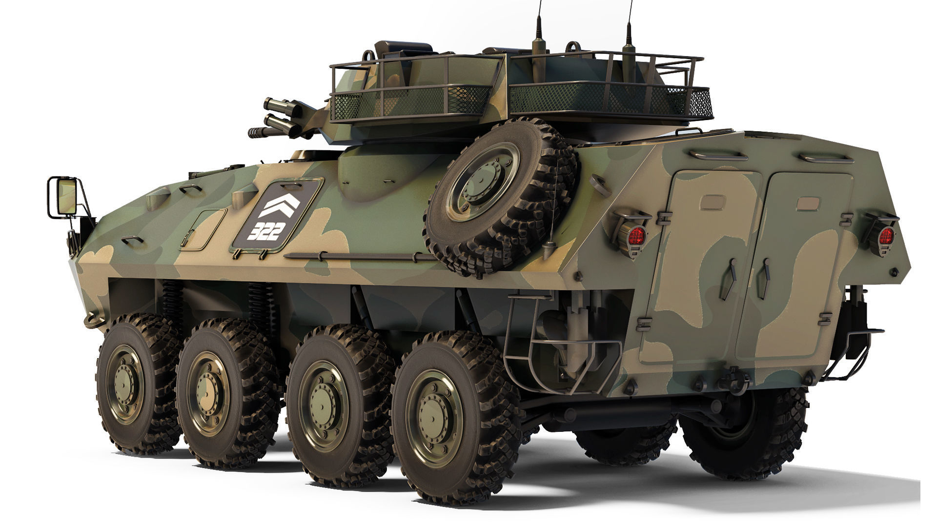 LAV-25 2005 3D model_3