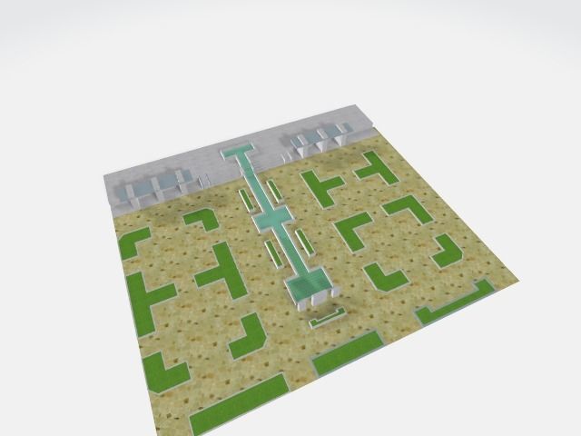 City park-Park-landscape 3D model_9