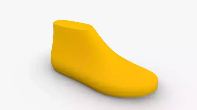 Shoe last for sneaker like converse 3D print model