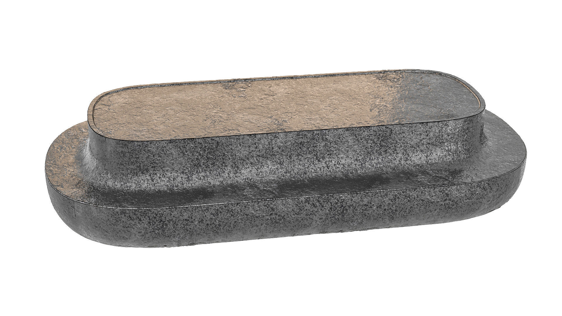 TOAD LARGE COFFEE TABLE 3D model_6