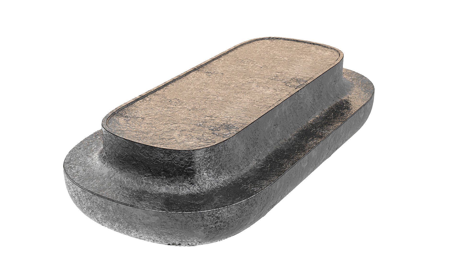 TOAD LARGE COFFEE TABLE 3D model_11