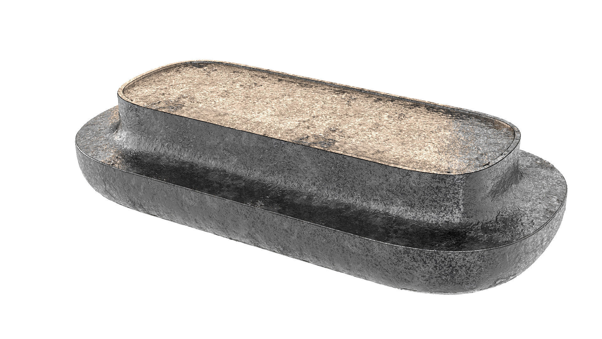 TOAD LARGE COFFEE TABLE 3D model_9