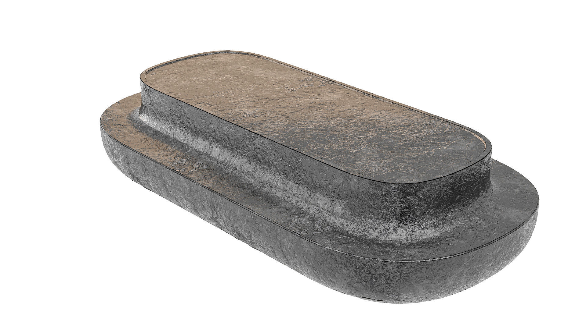 TOAD LARGE COFFEE TABLE 3D model_4