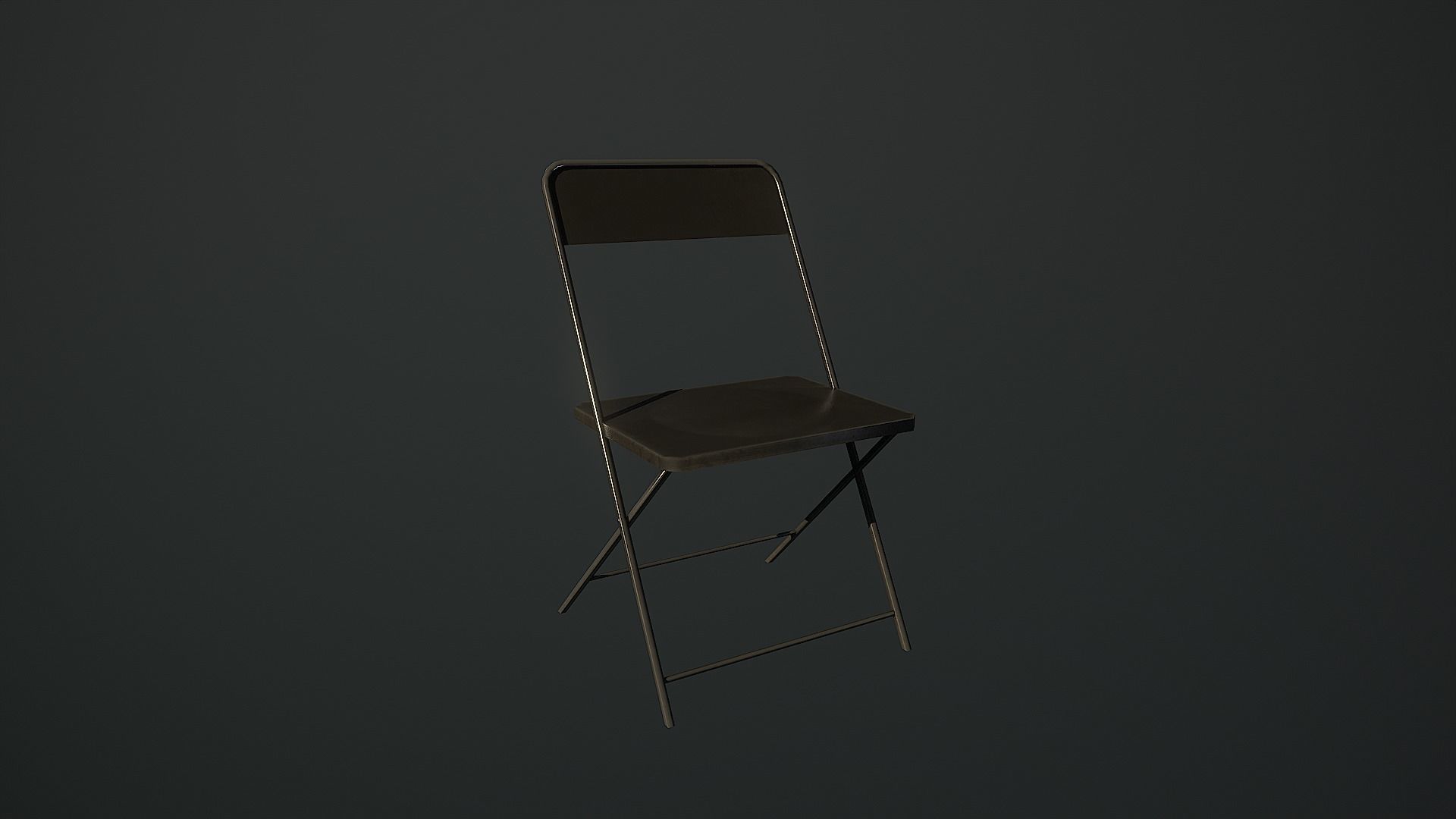 Low Poly Boxing Arena Arch Garden Low-poly 3D model_12