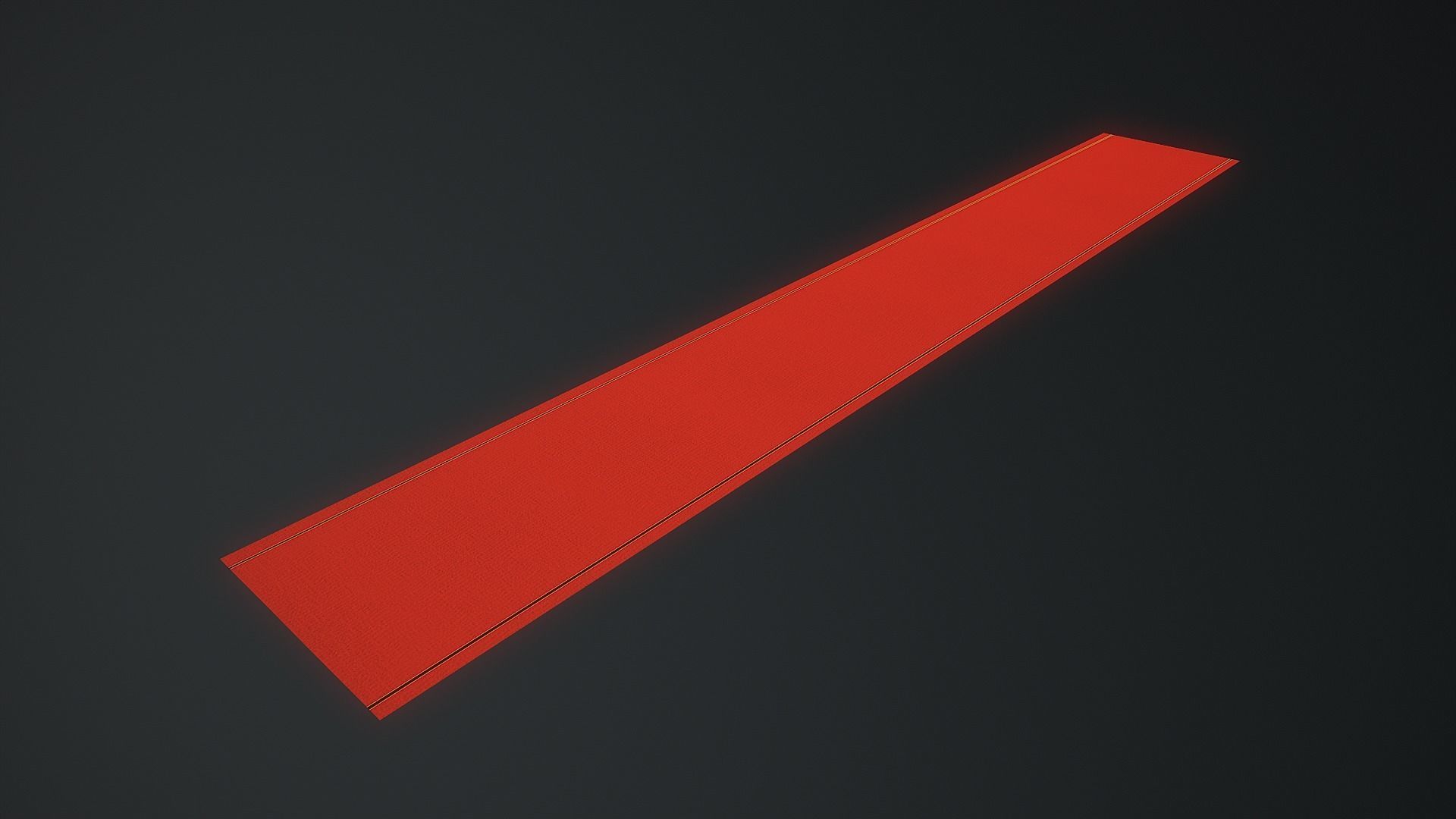 Low Poly Boxing Arena Arch Garden Low-poly 3D model_28