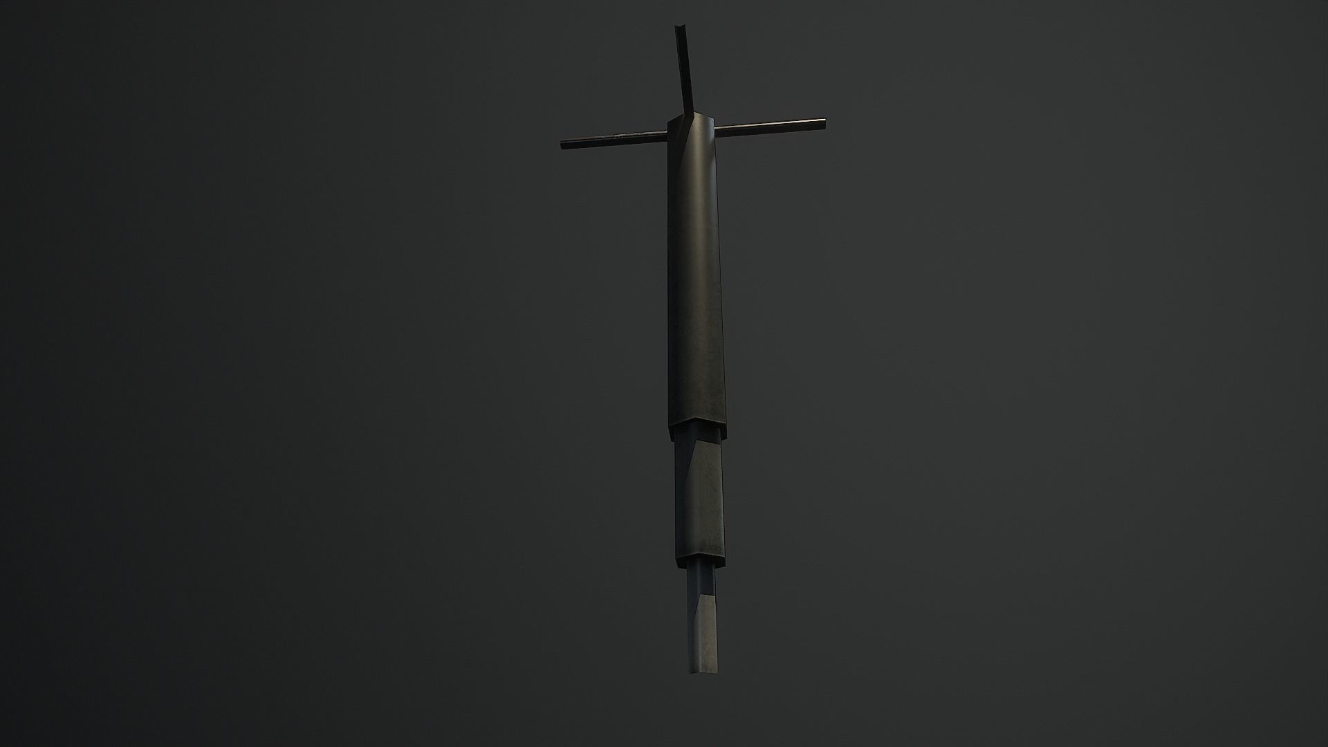 Low Poly Boxing Arena Arch Garden Low-poly 3D model_18