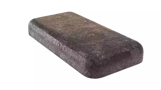 FLOAT COFFEE TABLE BLACK LAVA STONE