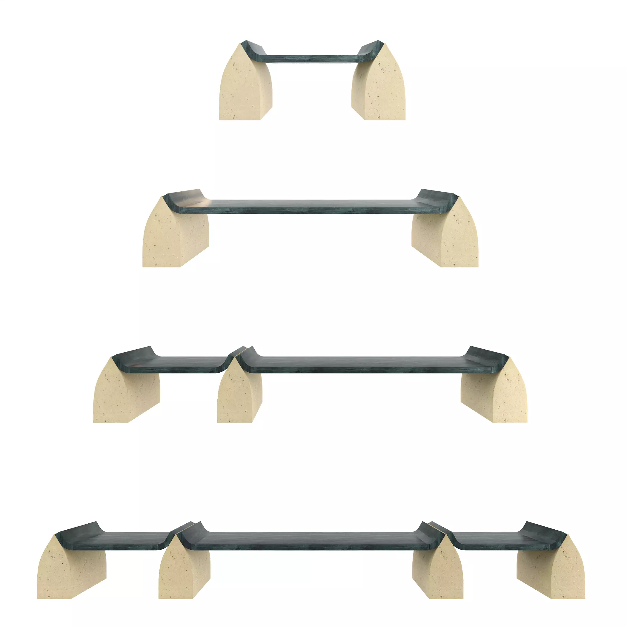 TRAAF BENCH 3D model