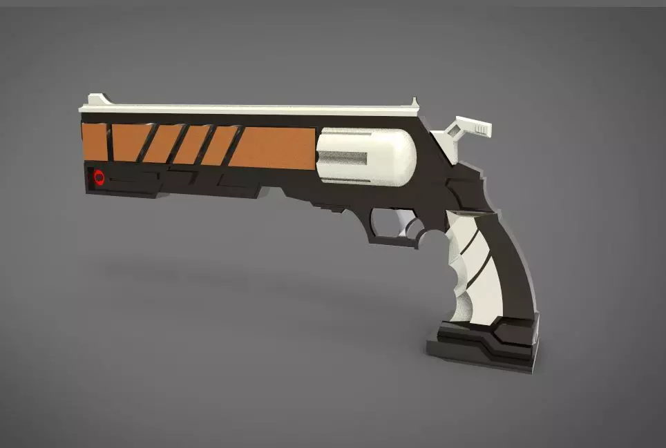 scifi weapon type III 3D print model_0