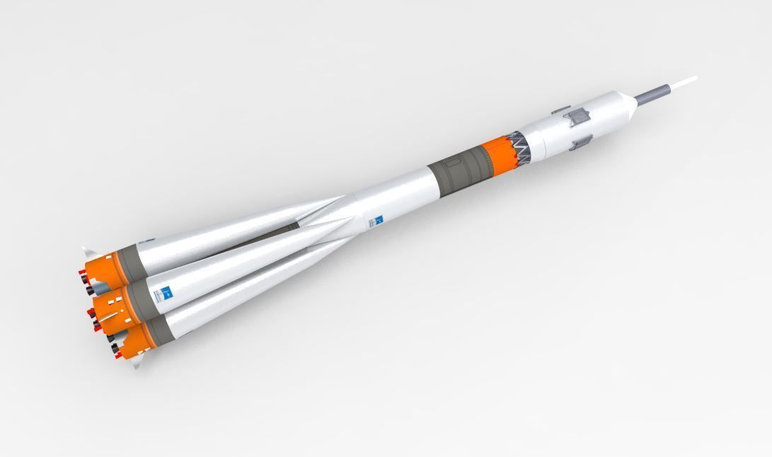 soyuz space ready printed 3D print model_1