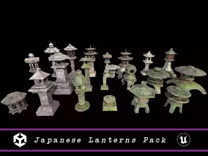 Japanese Lanterns Pack 