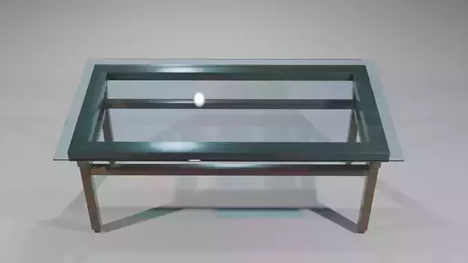 Table glass wooden