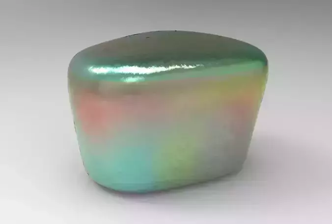 Loyu Pouf Low-poly 3D model