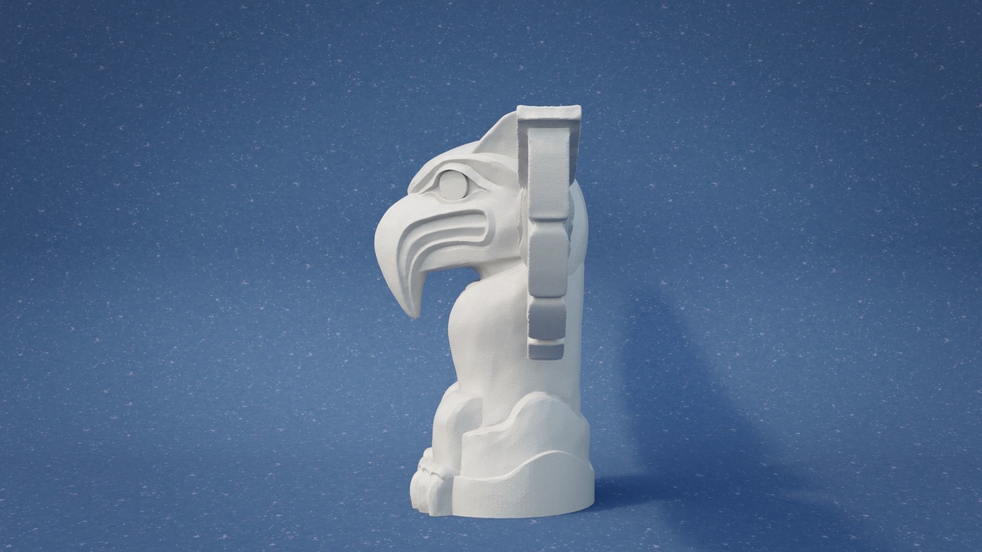 Tiki Totem Pole 3D print model_2