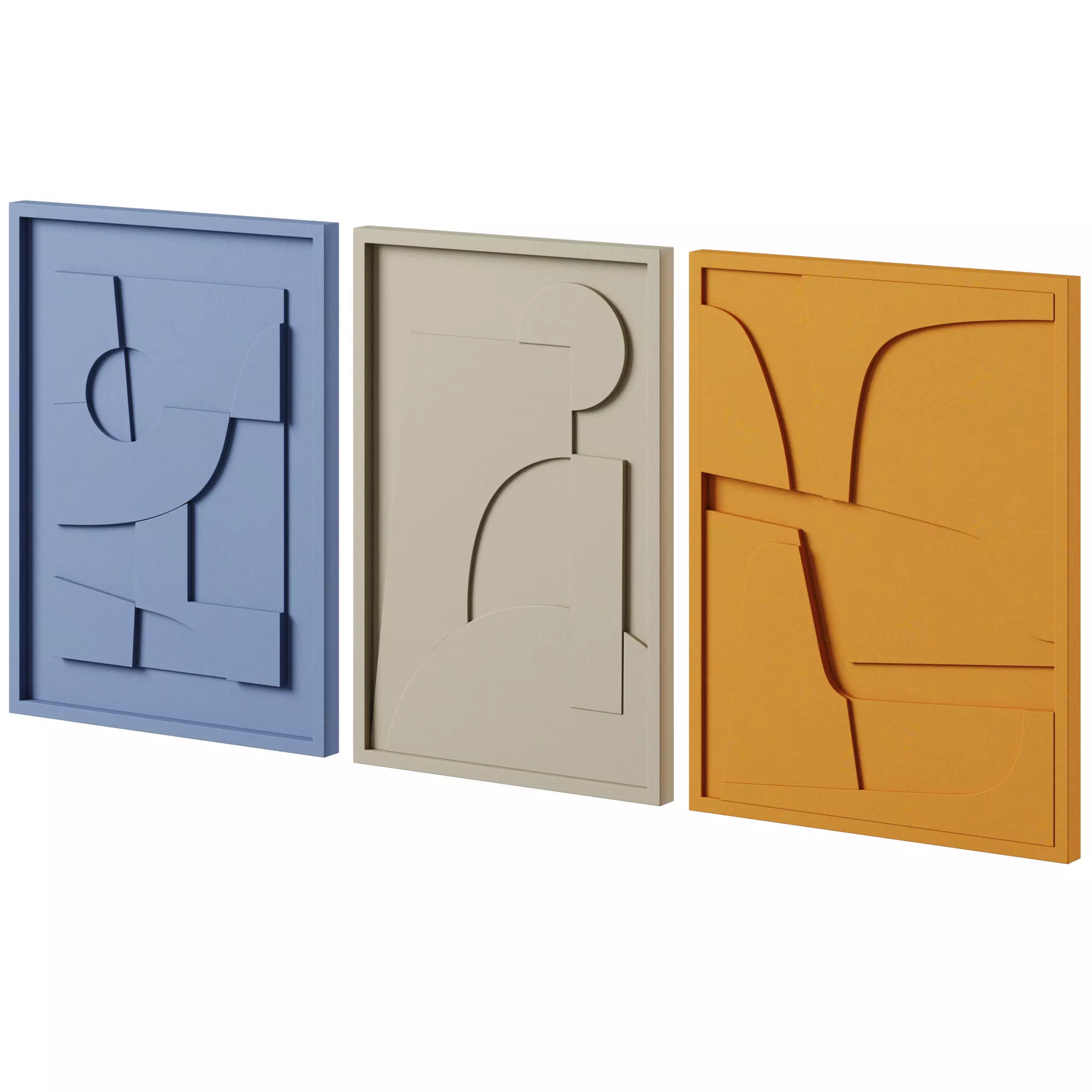 Painting Relief by divan ru 3D model_0