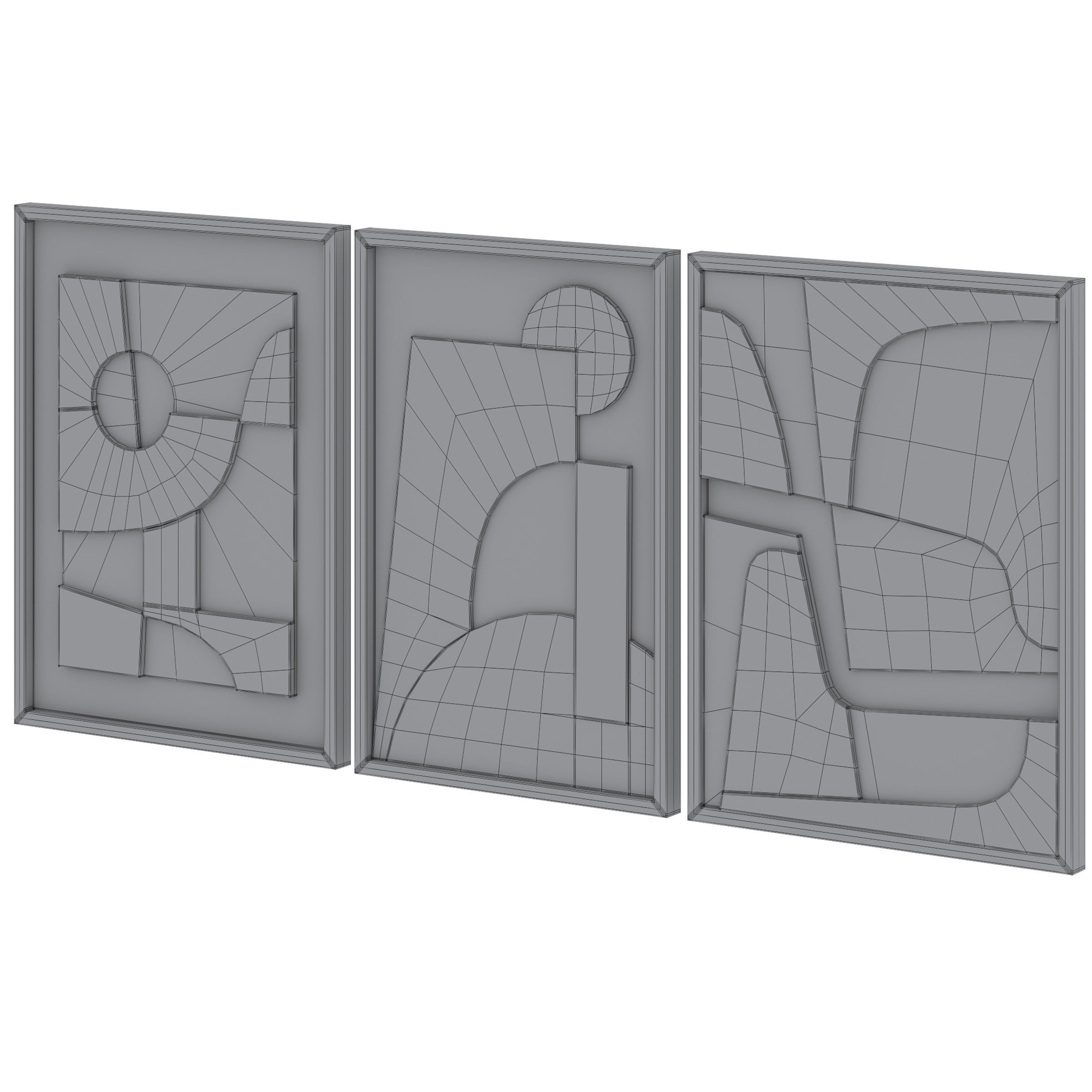 Painting Relief by divan ru 3D model_5