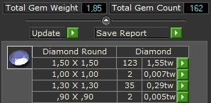 Bracelet Just Un Clou With Diamonds - Size 17 3D print model_10