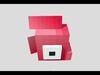 Fish Cube Animated Low-poly 3D model_1