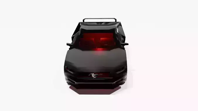 mustang sport car  3D model