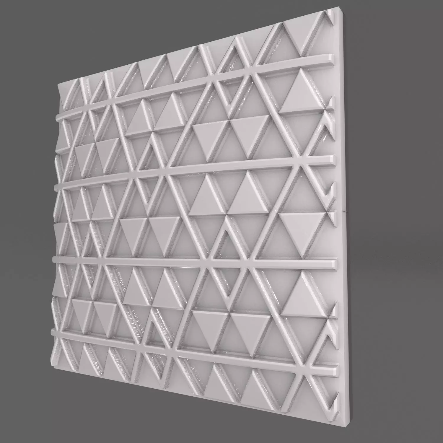 3D WALL PANEL 3DWPRAJ96 3D print model_0