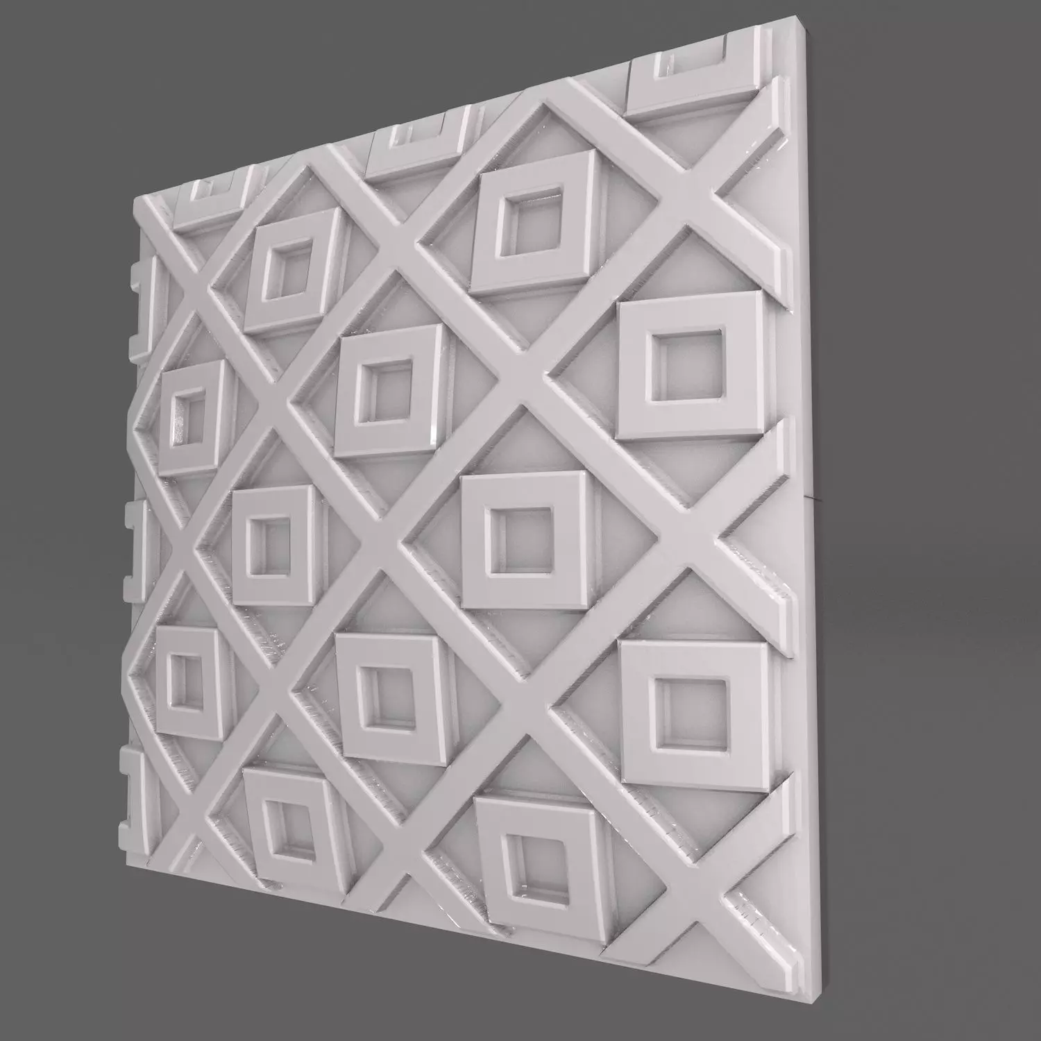 3D WALL PANEL 3DWPRAJ95 3D print model_0