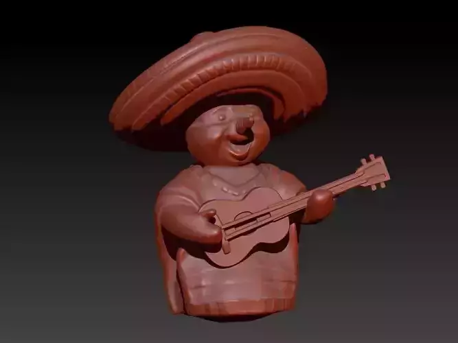 Mexico Mariachi Band Musician Pendant Charm bracelet Jewelry