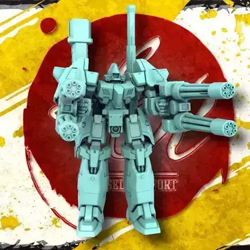 Ophidan Battlesuit 3D print model