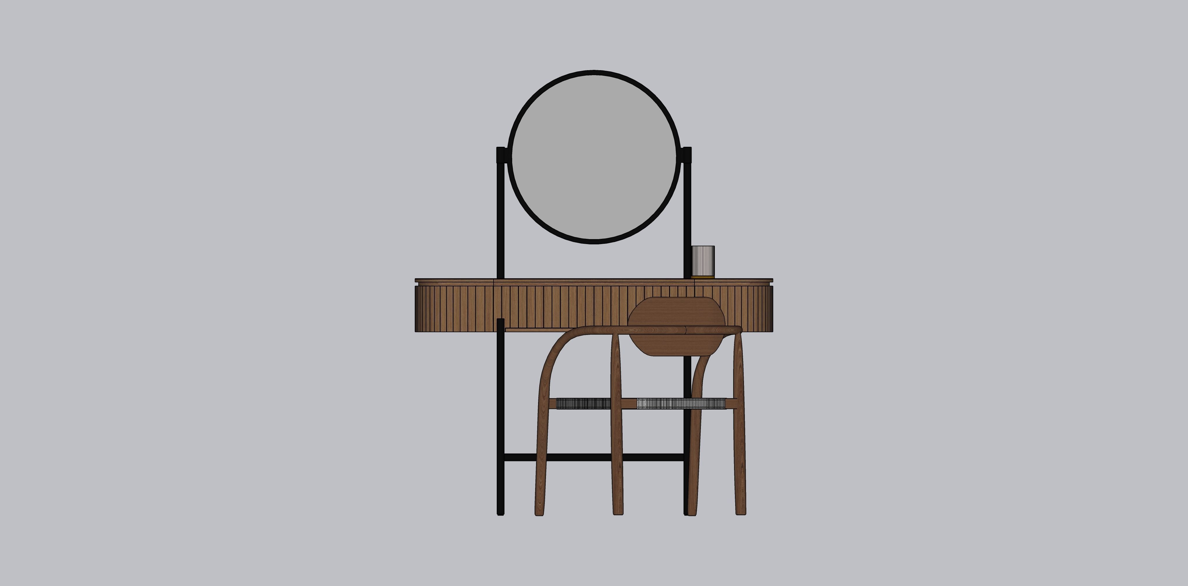 Dressing Table SKLUM Mango Analis 3D model_4