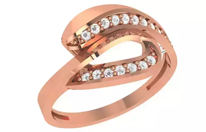 High Jewelry Diamond Cocktail Ring 3dm stl renders details 3D print model High Jewelry Diamond Cocktail Ring 3dm stl renders details 3D print model