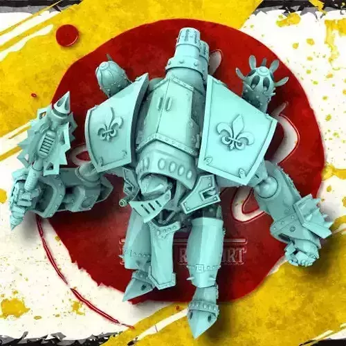 Holy Steam Knight 3D print model