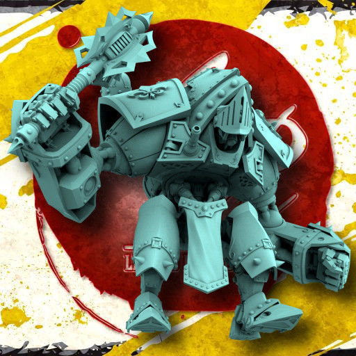 Holy Steam Knight 3D print model_2