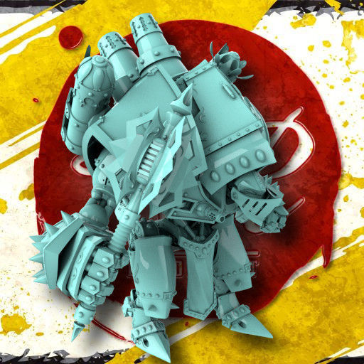 Holy Steam Knight 3D print model_1