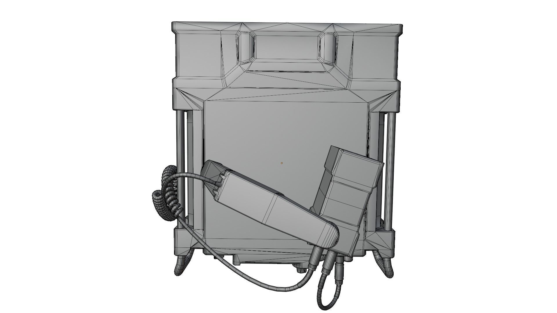 Military Radio 3D model_17