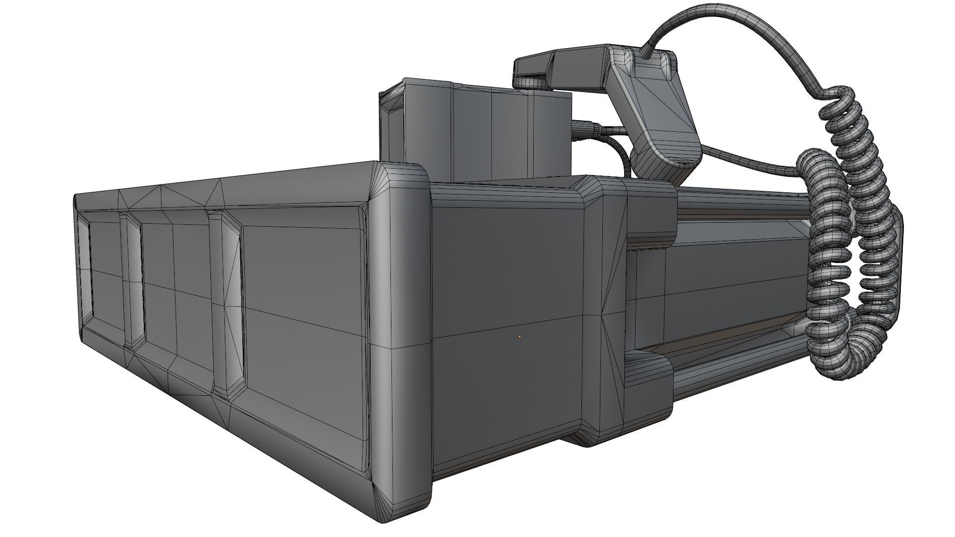 Military Radio 3D model_15