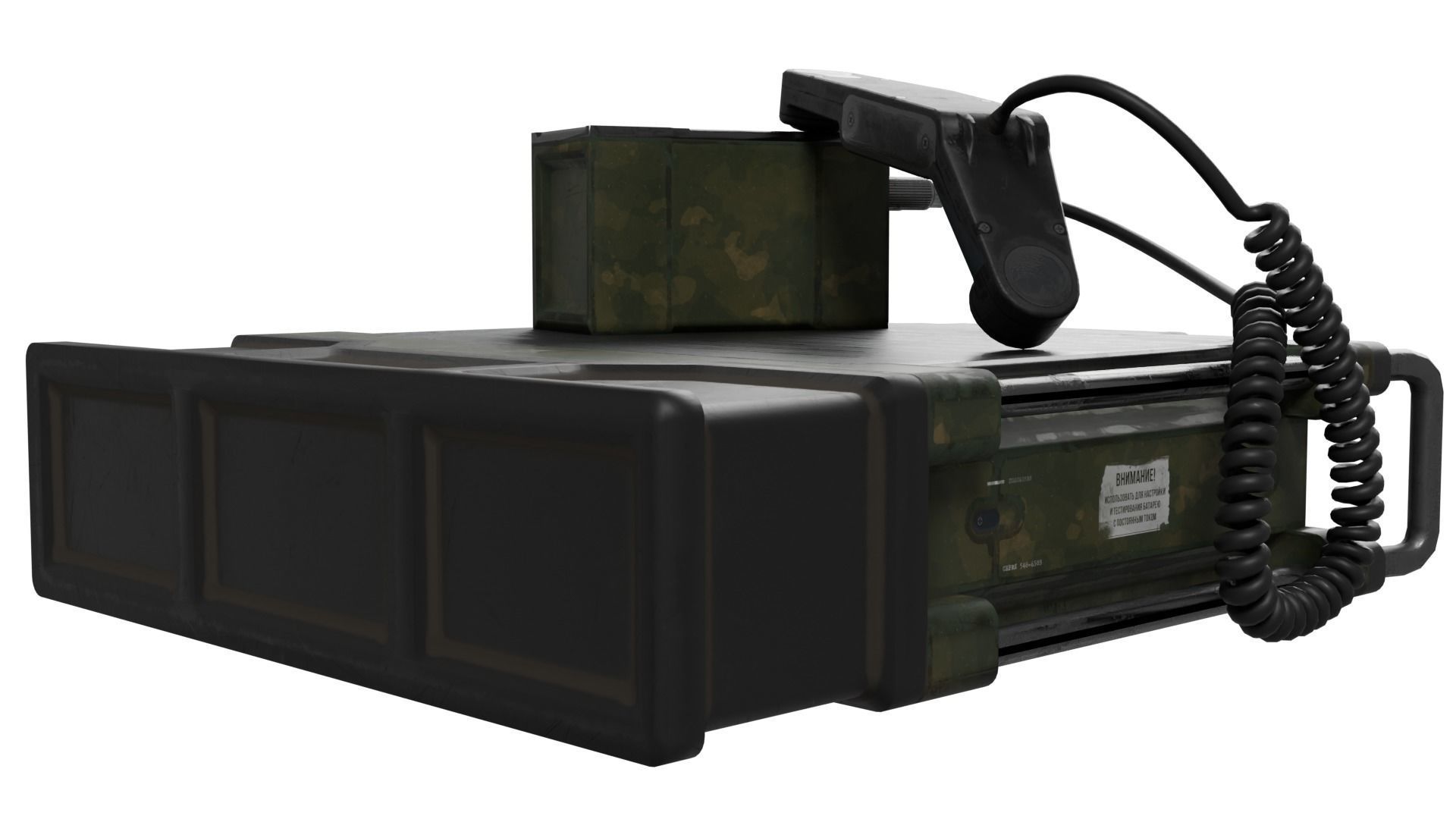 Military Radio 3D model_6