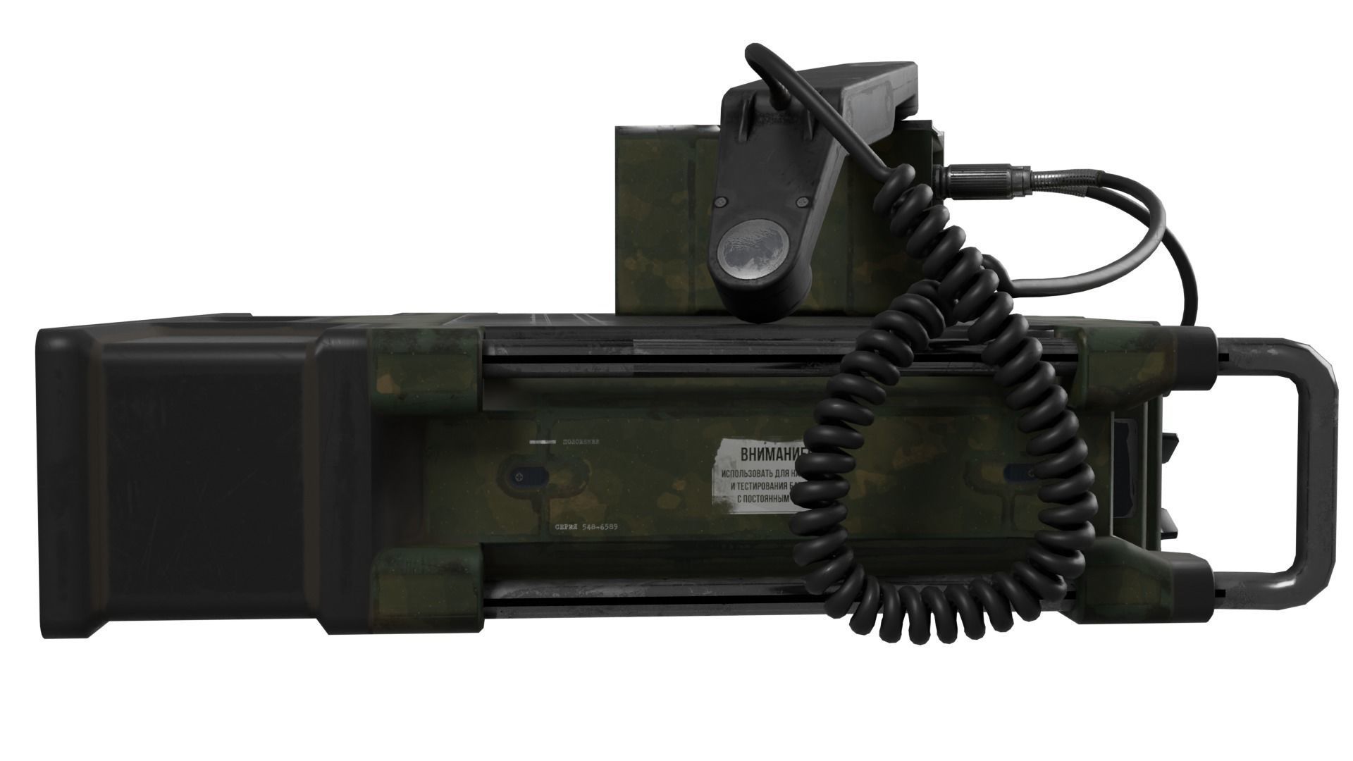 Military Radio 3D model_7